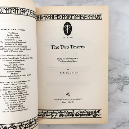 Lord of the Rings: The Two Towers by J.R.R. Tolkien [1994 TRADE PAPERBACK]