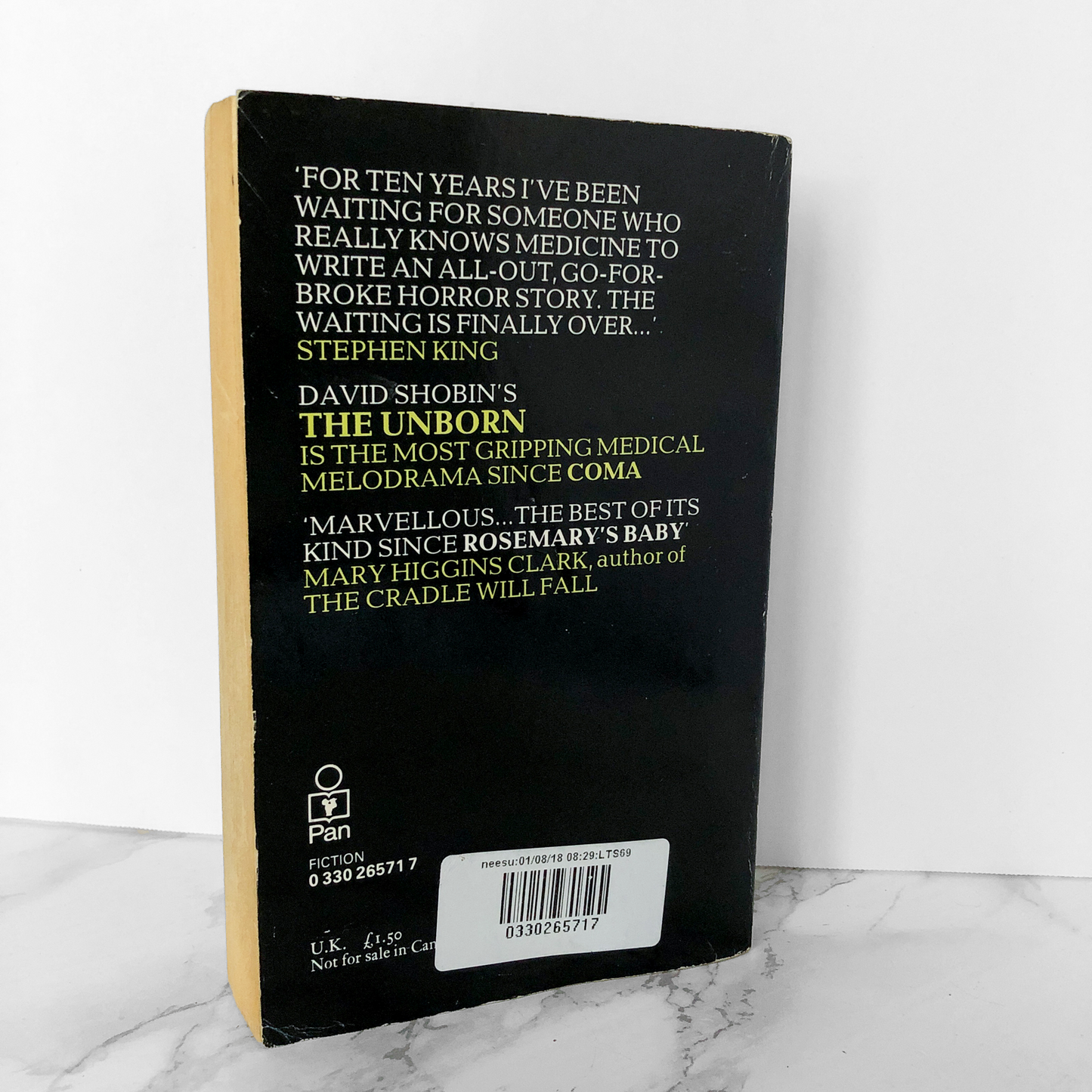 The Unborn by David Shobin [UK IMPORT] - Bookshop Apocalypse