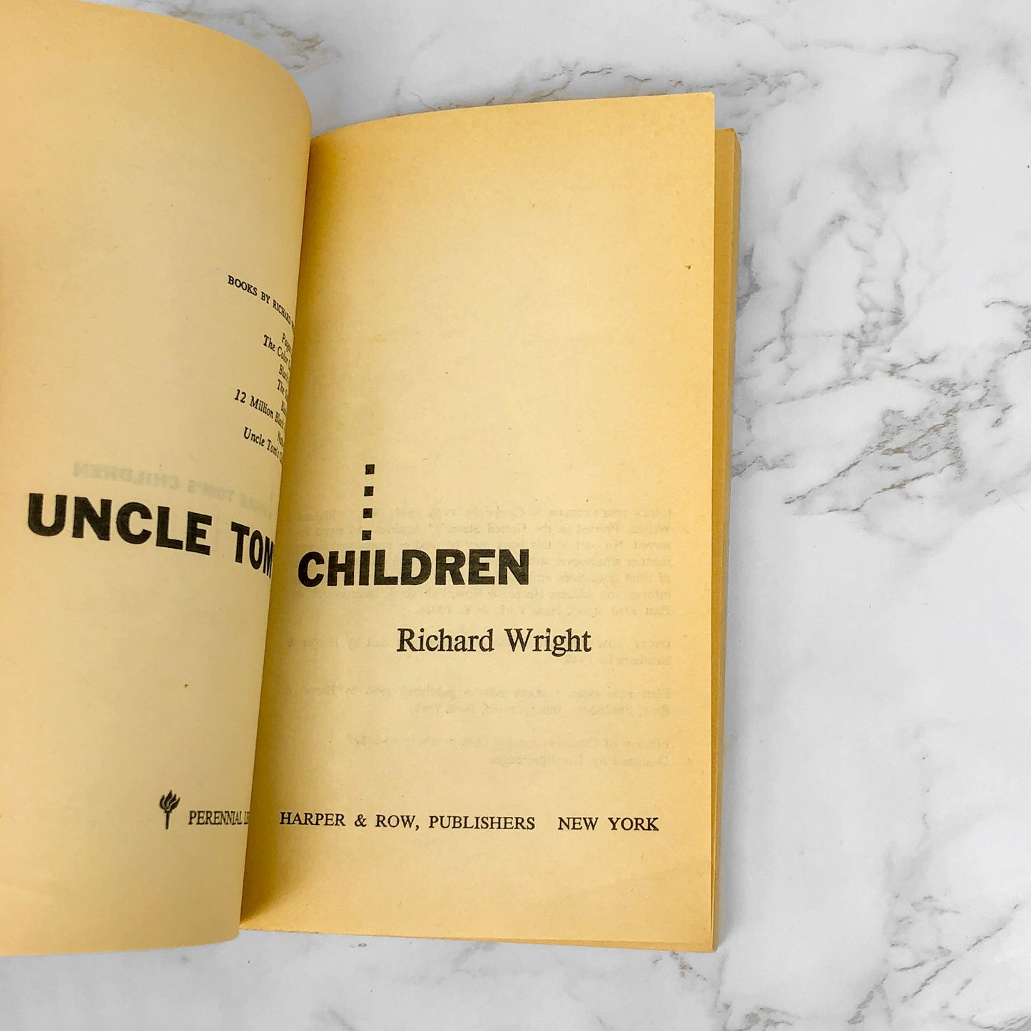 Uncle Tom's Children by Richard Wright [1965 PAPERBACK]