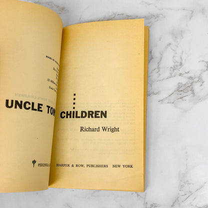 Uncle Tom's Children by Richard Wright [1965 PAPERBACK]