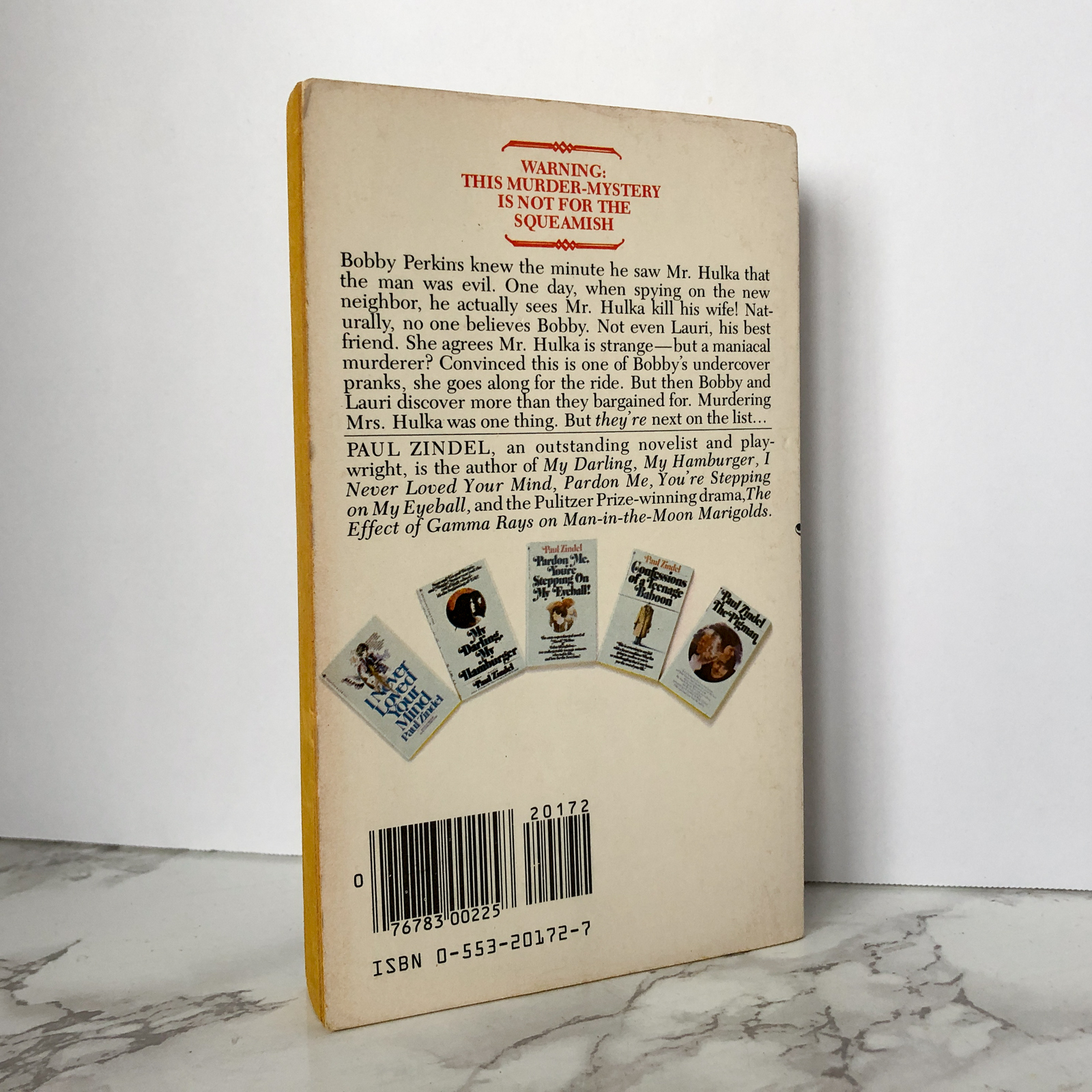 The Undertaker's Gone Bananas by Paul Zindel - Bookshop Apocalypse