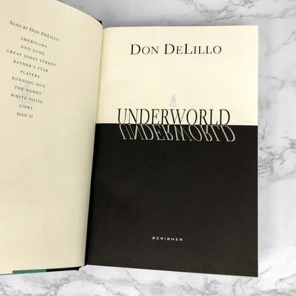 Underworld by Don Delillo [FIRST EDITION] 1997