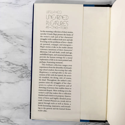 Unearned Pleasures & Other Stories by Ursula Hegi [FIRST EDITION / 1988]