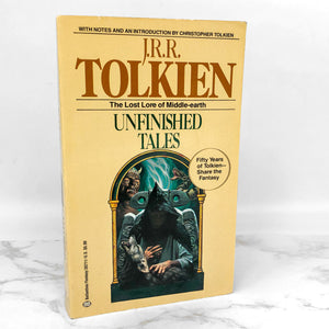Unfinished Tales by J.R.R. Tolkien [1988 PAPERBACK]