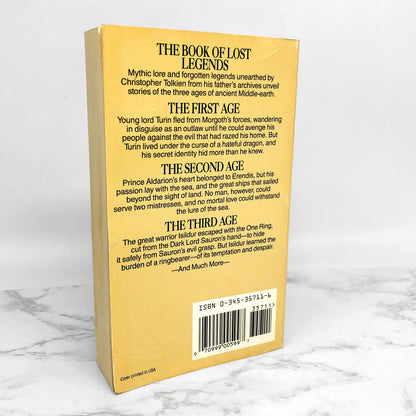 Unfinished Tales by J.R.R. Tolkien [1988 PAPERBACK] • Ballantine