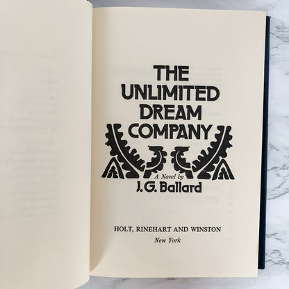 The Unlimited Dream Company by J.G. Ballard [FIRST EDITION / FIRST PRINTING] 1979