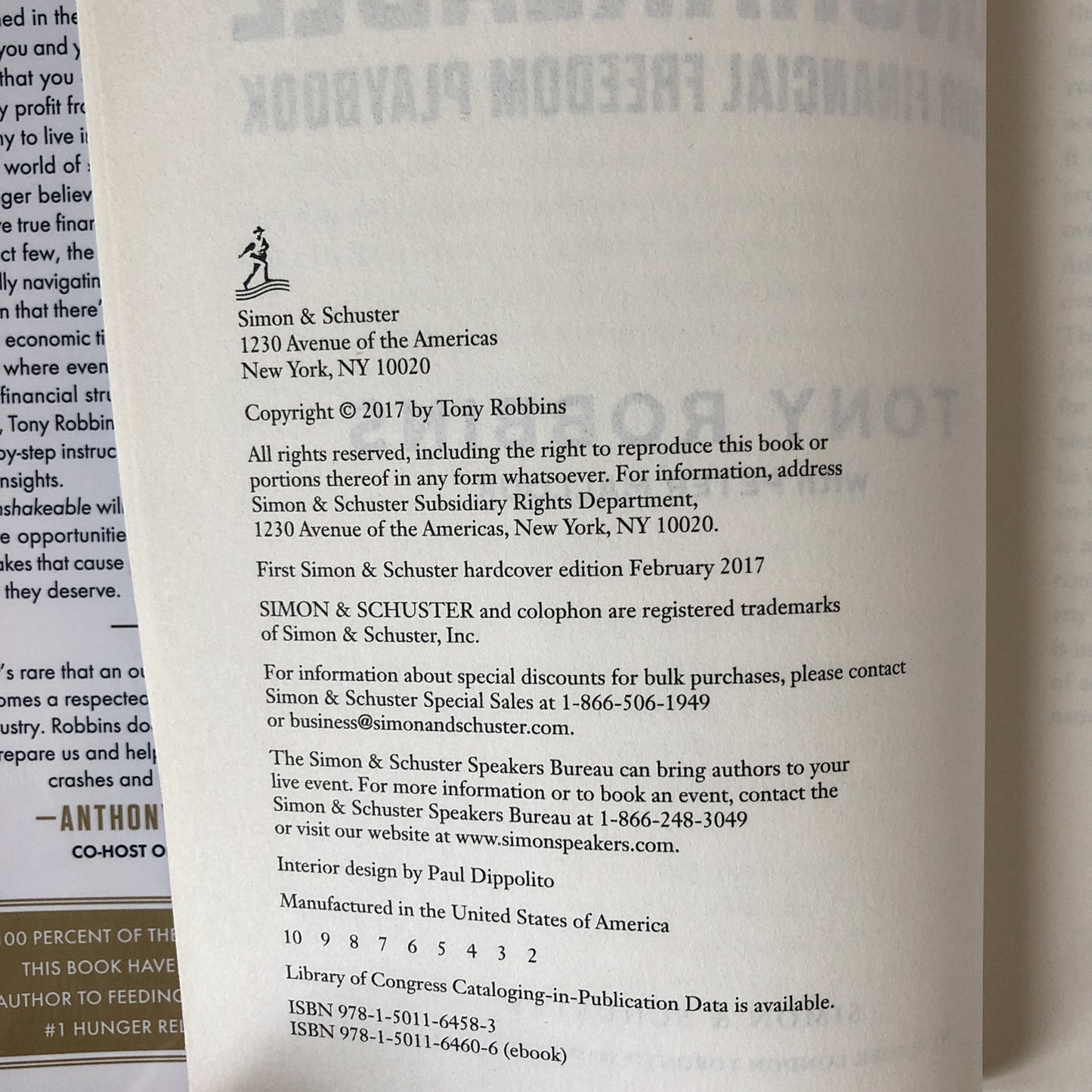 Unshakeable: Your Financial Freedom Playbook by Tony Robbins - Bookshop Apocalypse