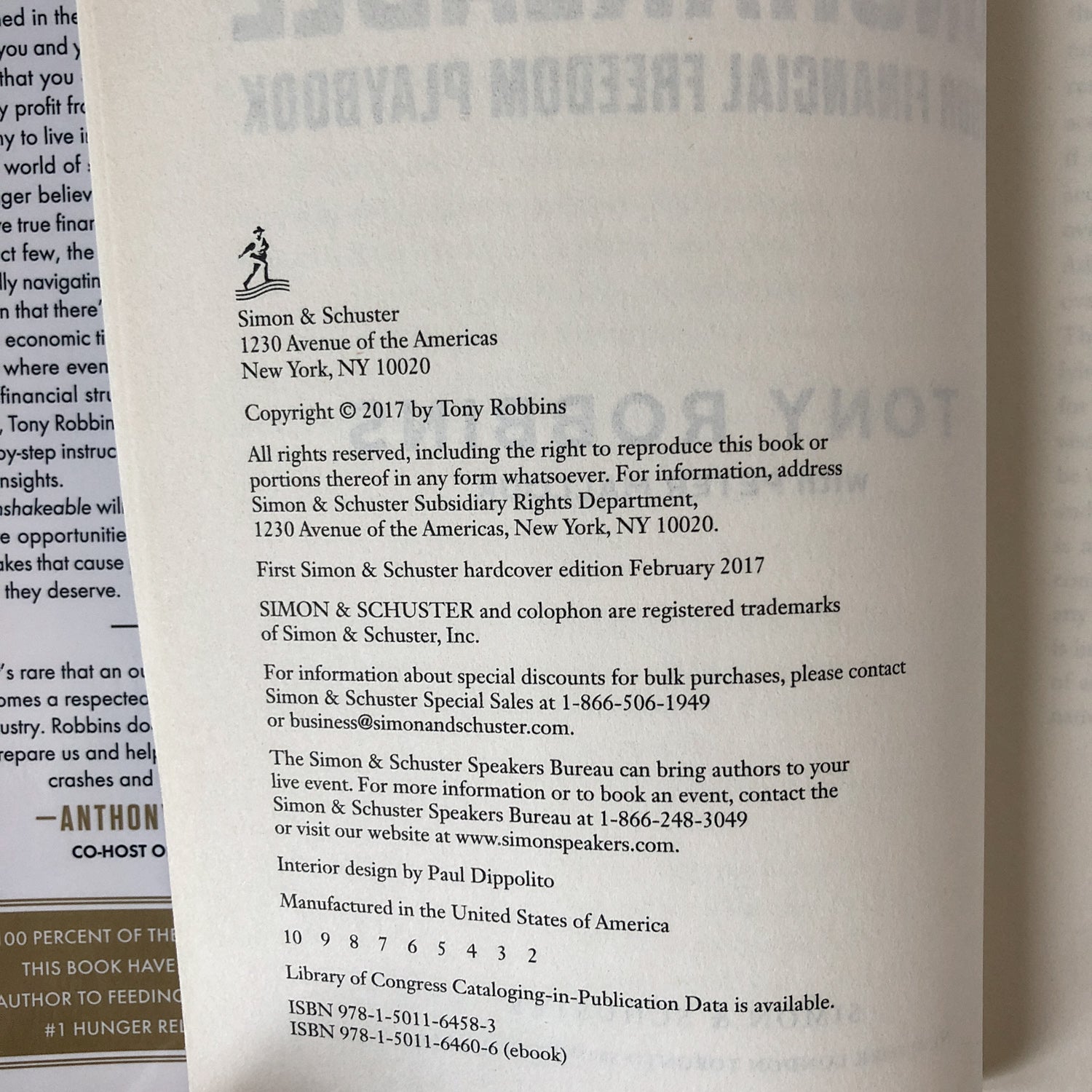 Unshakeable: Your Financial Freedom Playbook by Tony Robbins - Bookshop Apocalypse