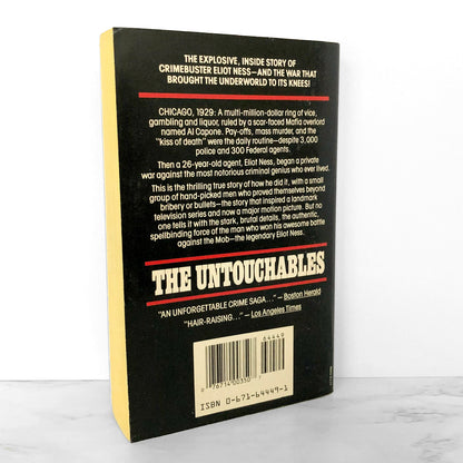 The Untouchables: The Real Story by Eliot Ness [1987 PAPERBACK]