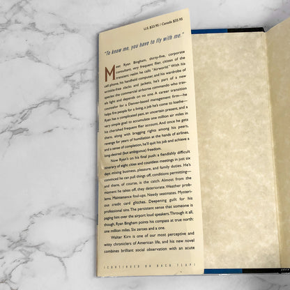 Up in the Air by Walter Kirn [FIRST EDITION • FIRST PRINTING] 2001 • Doubleday