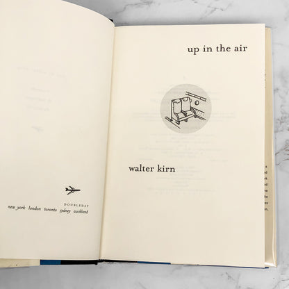 Up in the Air by Walter Kirn [FIRST EDITION • FIRST PRINTING] 2001 • Doubleday