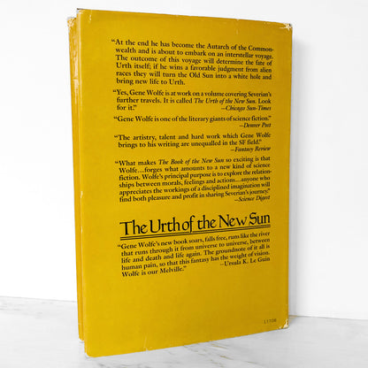 The Urth of the New Sun by Gene Wolfe [FIRST BOOK CLUB EDITION] 1987