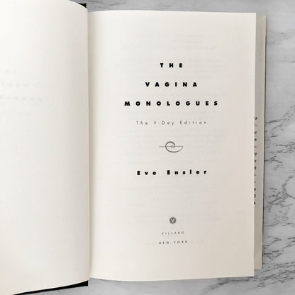 The Vagina Monologues by Eve Ensler [REVISED EDITION HARDCOVER] 2001