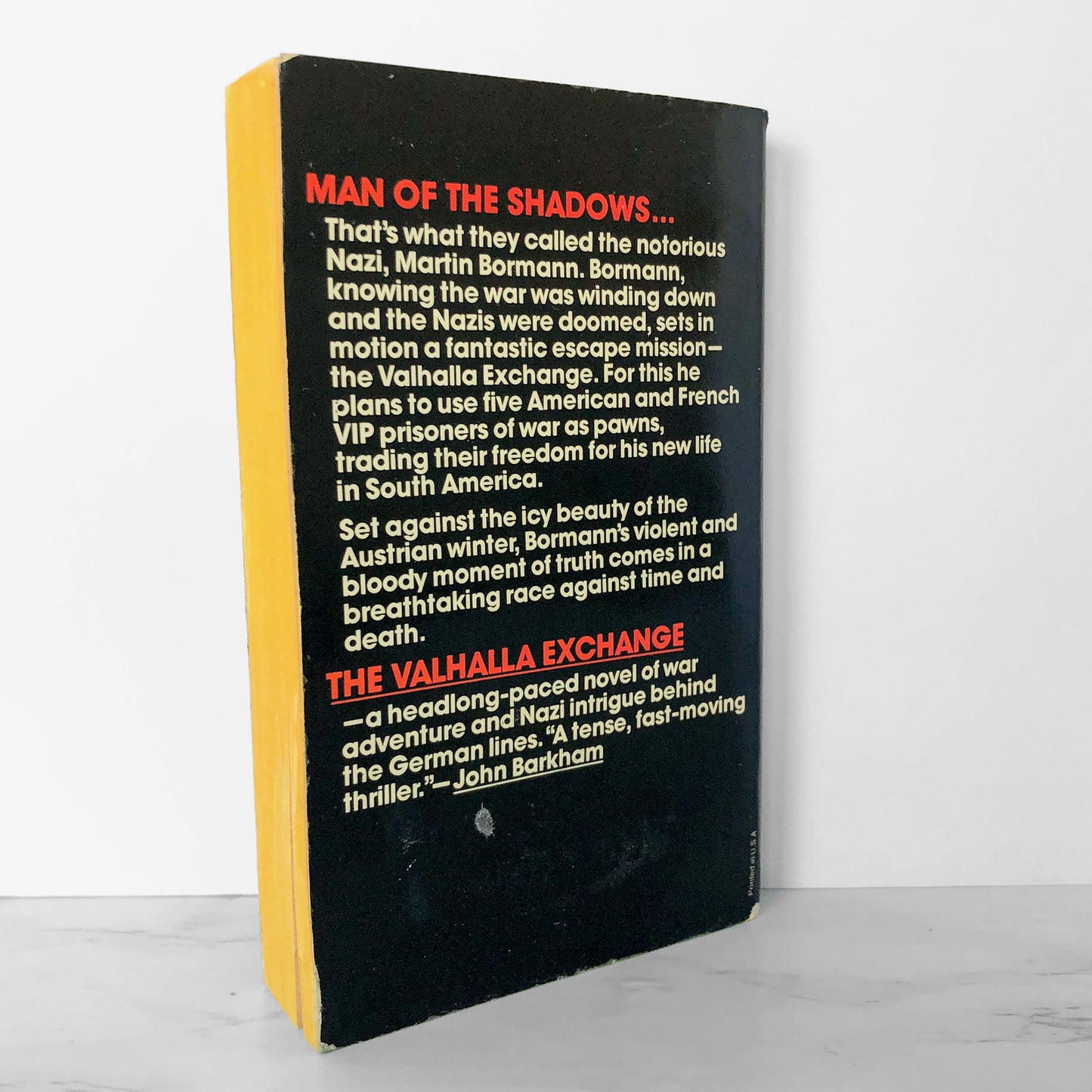 The Valhalla Exchange by Harry Patterson aka Jack Higgins [1976 PAPERBACK]