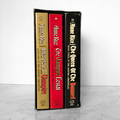 The Vampire Chronicles by Anne Rice [1989 PAPERBACK BOX SET] - Bookshop Apocalypse