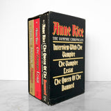 The Vampire Chronicles by Anne Rice [1989 PAPERBACK BOX SET] - Bookshop Apocalypse