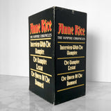 The Vampire Chronicles by Anne Rice [1989 PAPERBACK BOX SET] - Bookshop Apocalypse