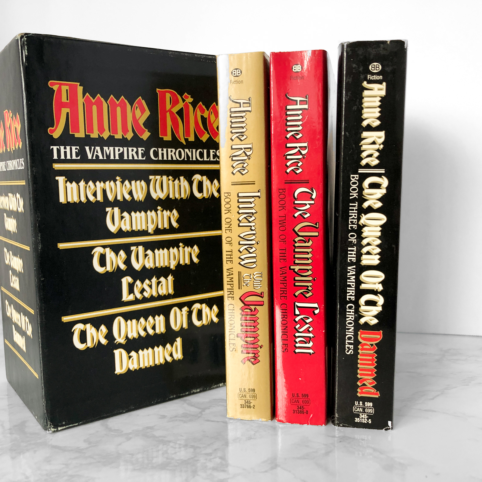 The Vampire Chronicles by Anne Rice [1989 PAPERBACK BOX SET] - Bookshop Apocalypse