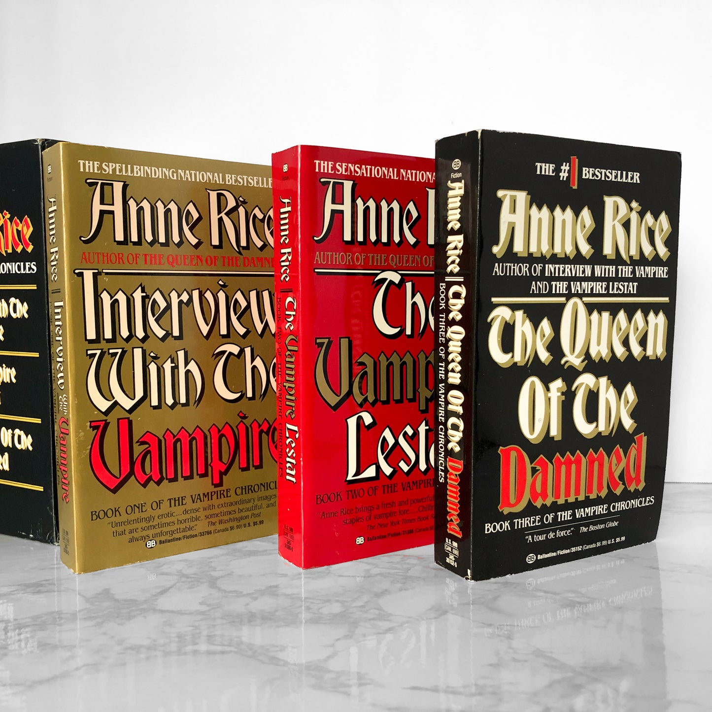 The Vampire Chronicles by Anne Rice [1989 PAPERBACK BOX SET] - Bookshop Apocalypse