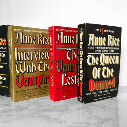 The Vampire Chronicles by Anne Rice [1989 PAPERBACK BOX SET] - Bookshop Apocalypse