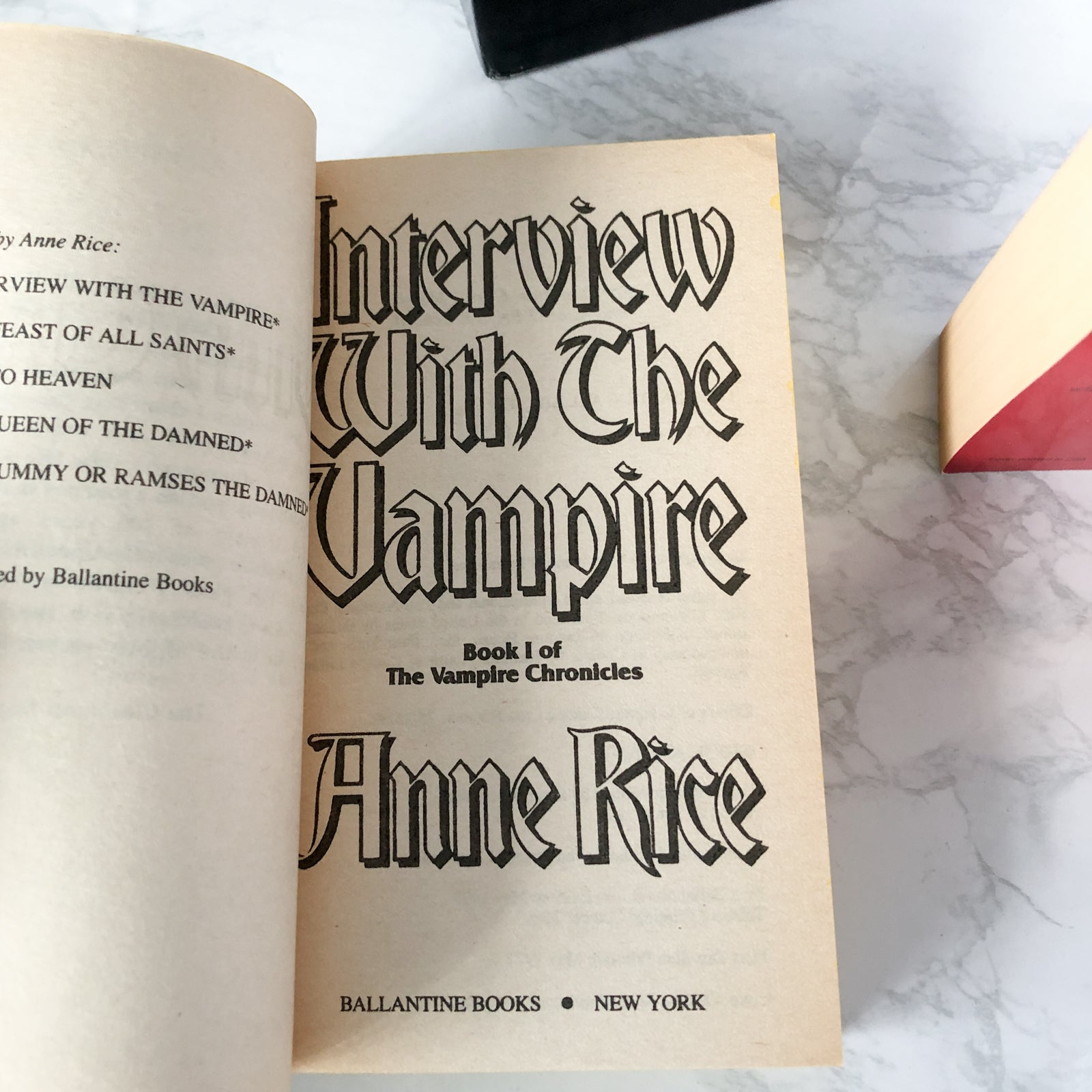 The Vampire Chronicles by Anne Rice [1989 PAPERBACK BOX SET] - Bookshop Apocalypse