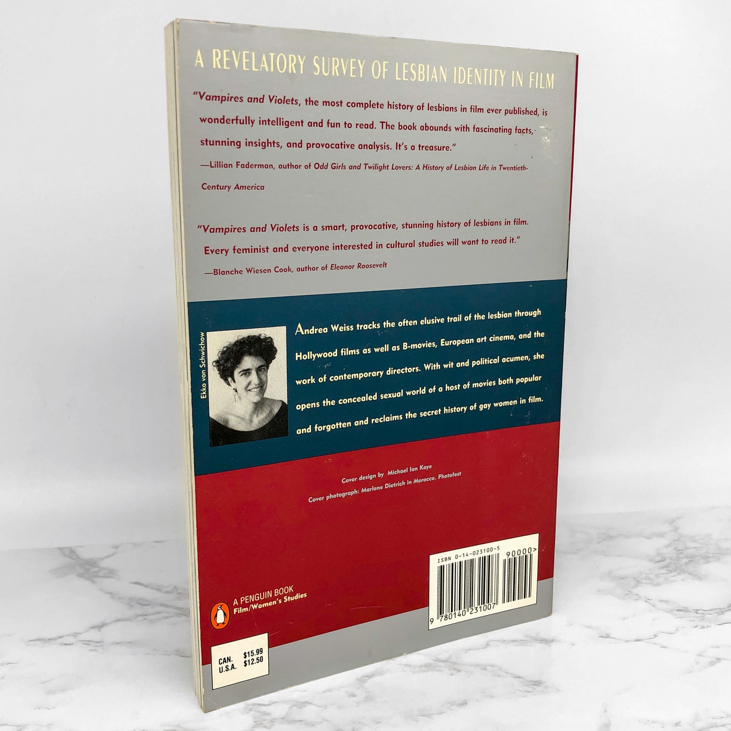 Vampires and Violets: Lesbians in Film by Andrea Weiss [FIRST EDITION PAPERBACK] 1993