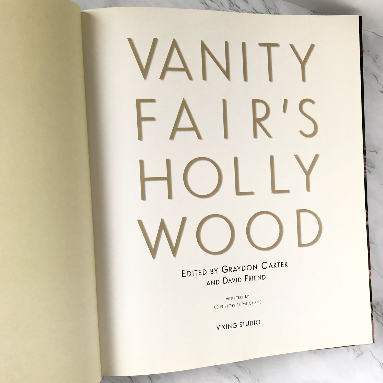 Vanity Fair's Hollywood edited by David Friend - Bookshop Apocalypse