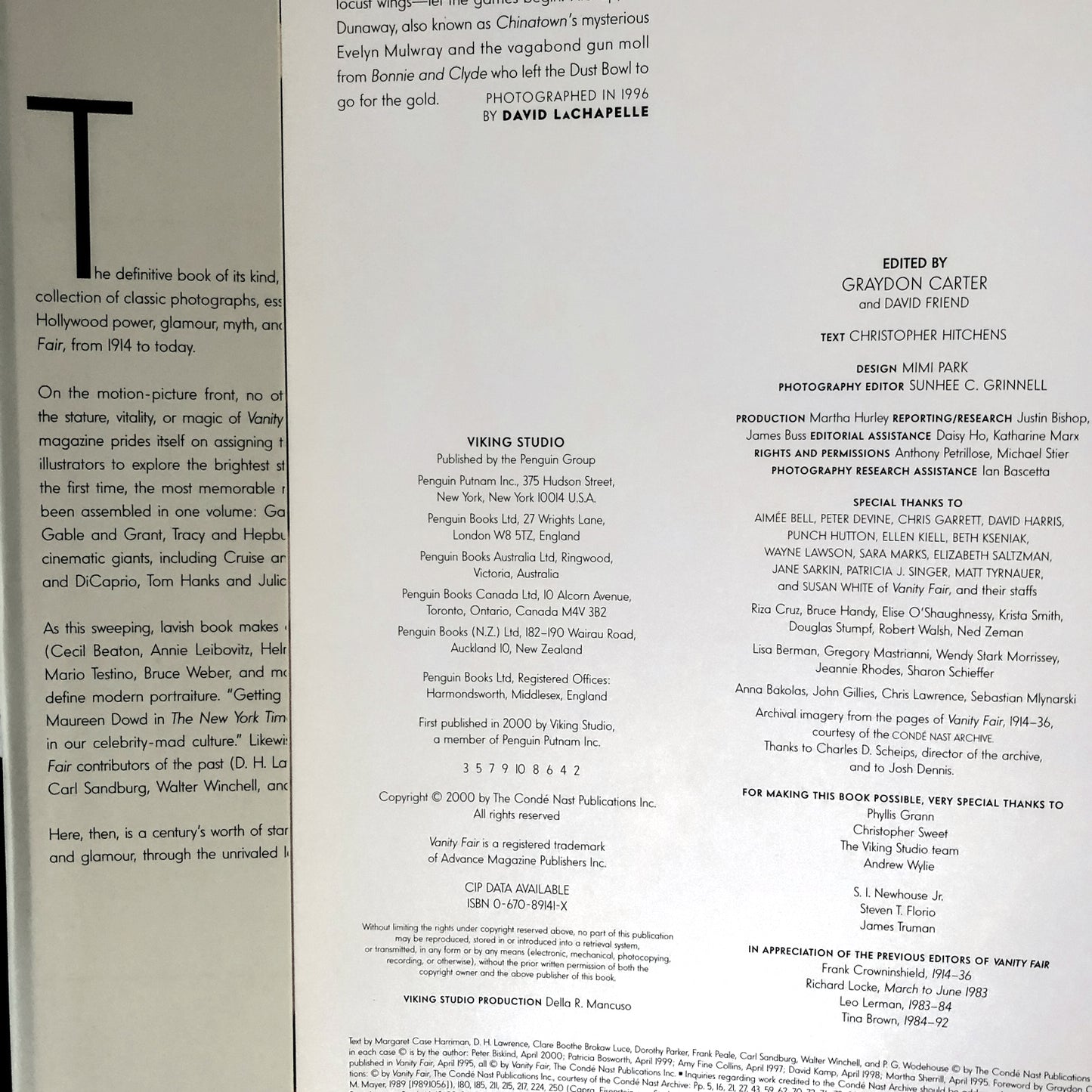 Vanity Fair's Hollywood edited by David Friend - Bookshop Apocalypse