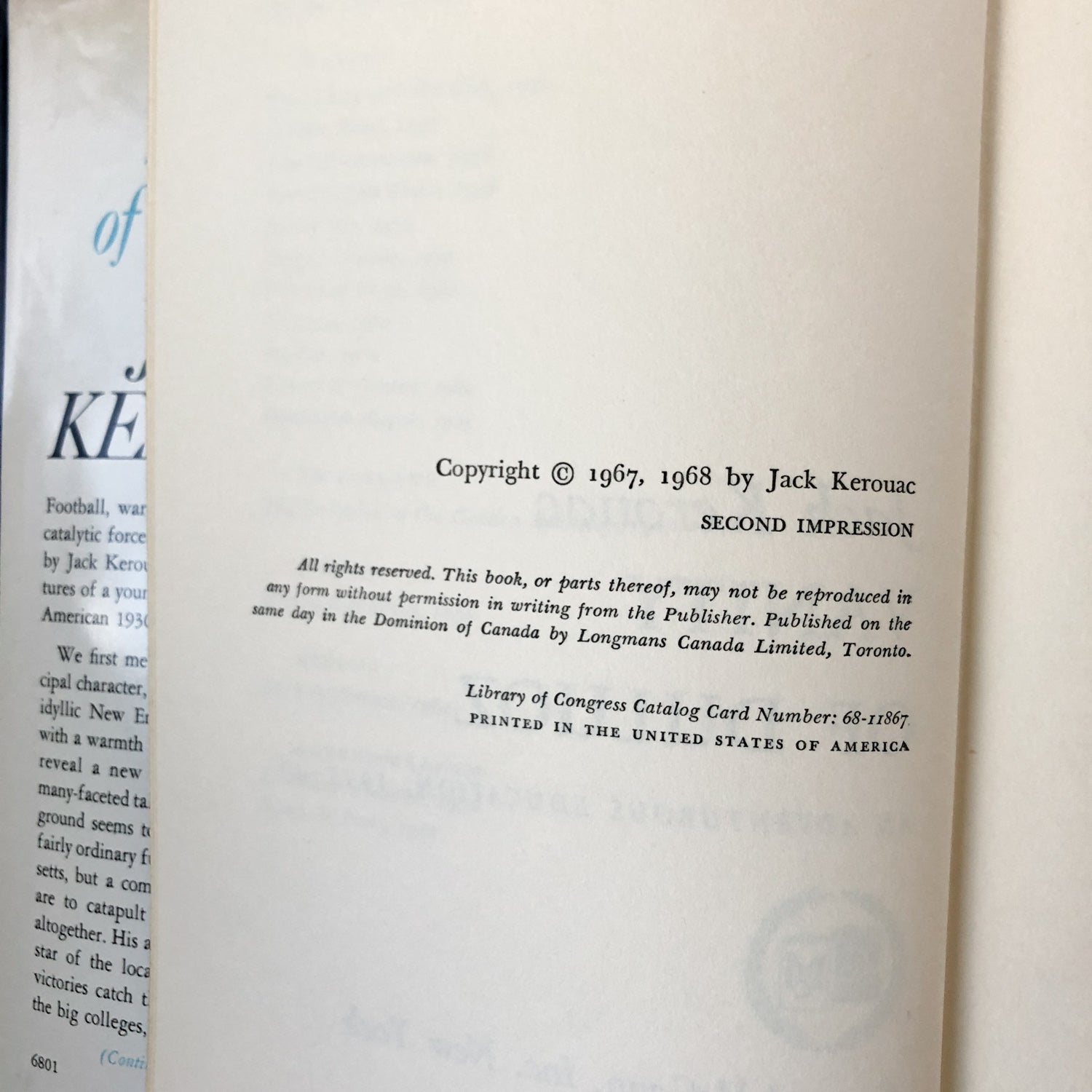 Vanity of Duluoz by Jack Kerouac [FIRST EDITION] - Bookshop Apocalypse