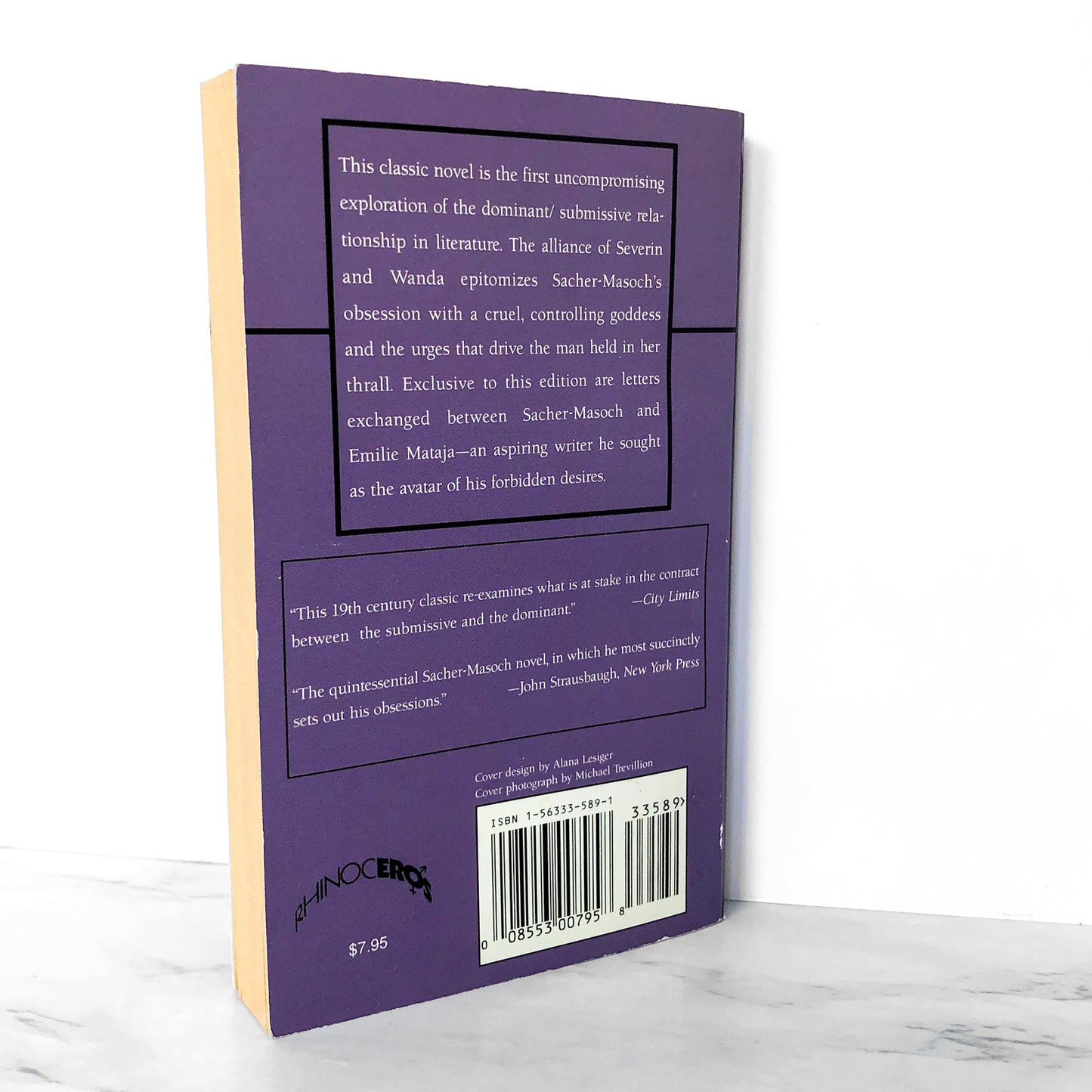 Venus in Furs & Selected Letters by Leopold von Sacher-Masoch [1997 PAPERBACK]