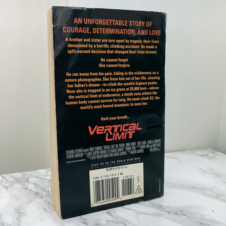 Vertical Limit by Mel Odom - Bookshop Apocalypse