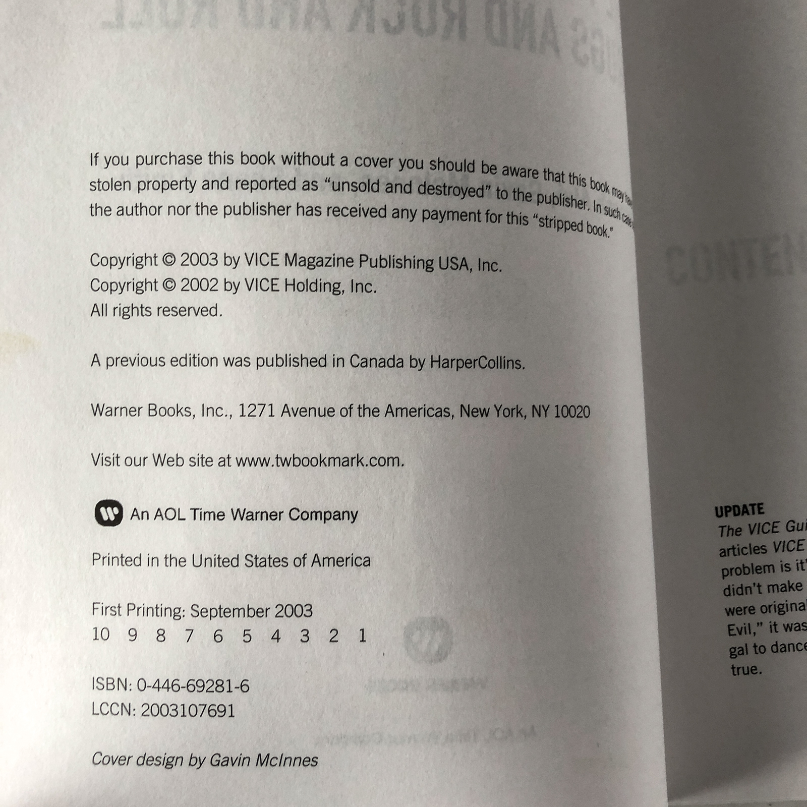 The VICE Guide to Sex, Drugs And Rock & Roll by Suroosh Alvi & Shane Smith - Bookshop Apocalypse