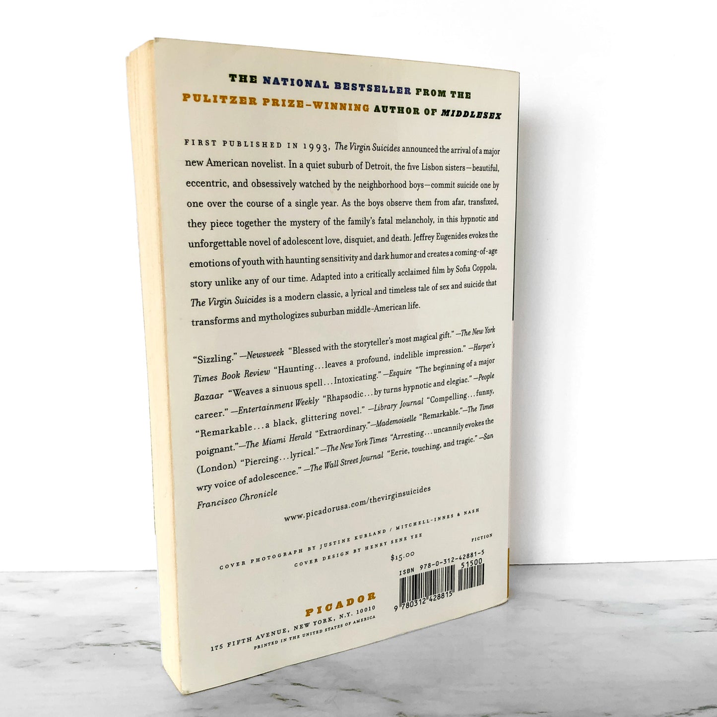 The Virgin Suicides by Jeffrey Eugenides [TRADE PAPERBACK]