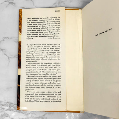 The Virgin Suicides by Jeffrey Eugenides [FIRST EDITION • FIRST PRINTING] 1993 *Condition