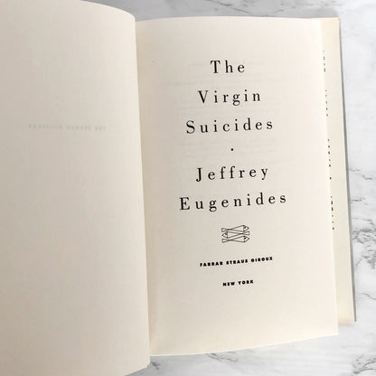 The Virgin Suicides by Jeffrey Eugenides [FIRST EDITION • FIRST PRINTING] 1993