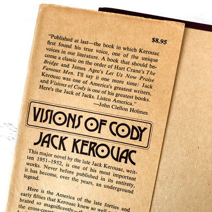 Visions of Cody by Jack Kerouac [FIRST EDITION / FIRST PRINTING] - Bookshop Apocalypse