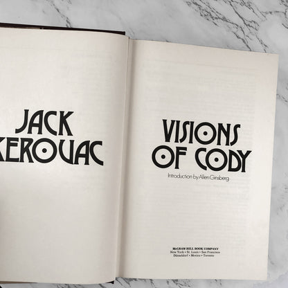 Visions of Cody by Jack Kerouac [FIRST EDITION / FIRST PRINTING] - Bookshop Apocalypse
