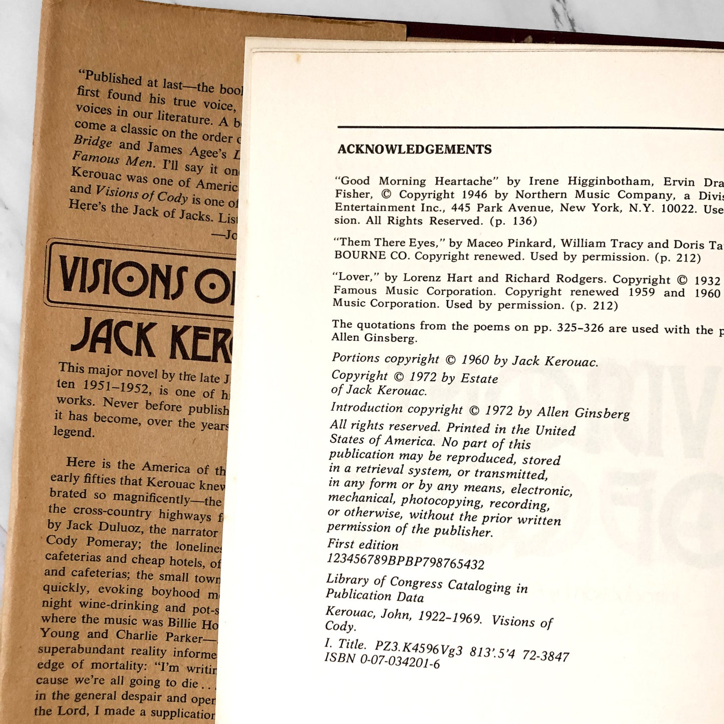 Visions of Cody by Jack Kerouac [FIRST EDITION / FIRST PRINTING] - Bookshop Apocalypse