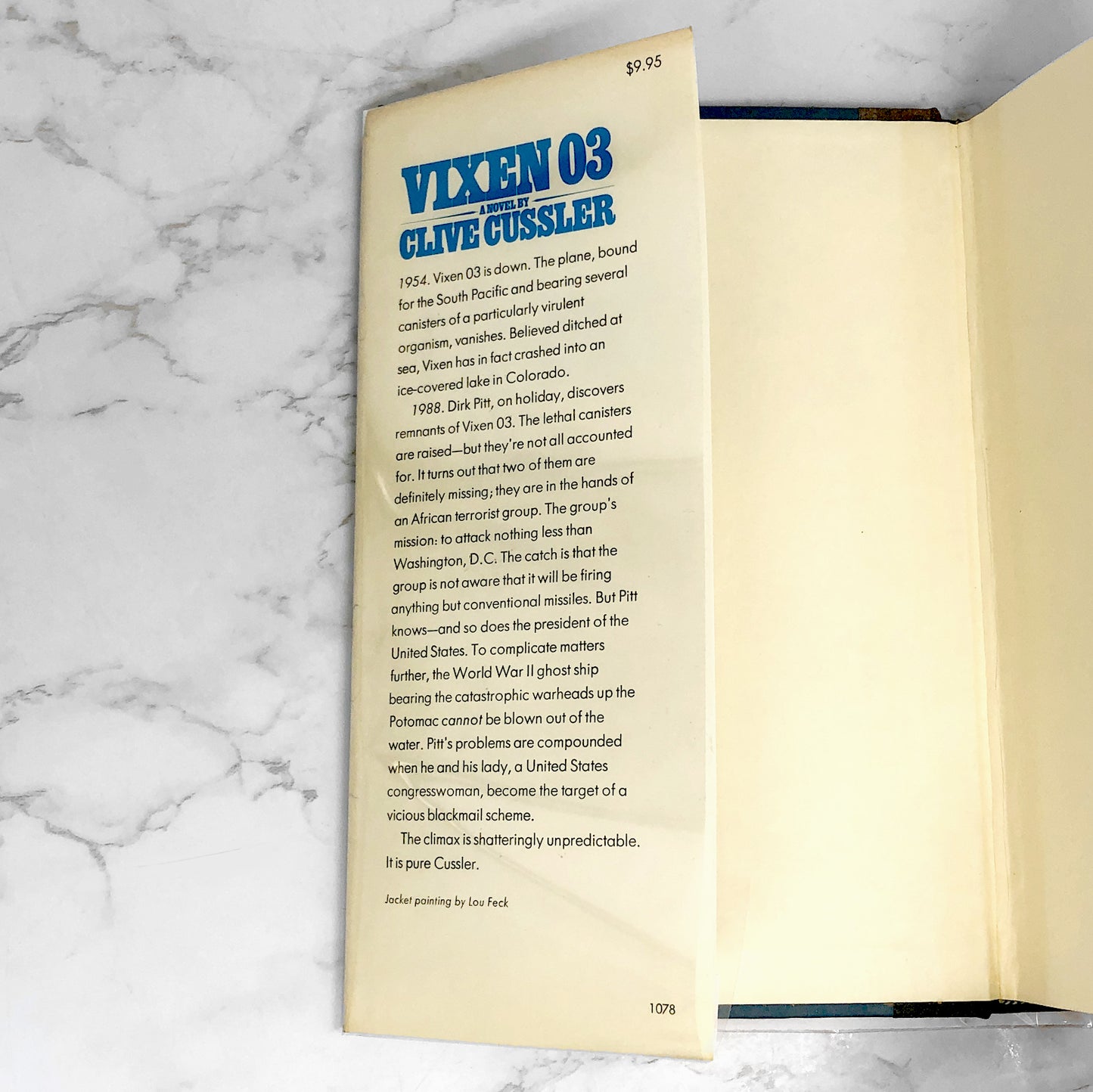 Vixen 03 by Clive Cussler [FIRST EDITION • FIRST PRINTING] 1978