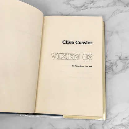 Vixen 03 by Clive Cussler [FIRST EDITION • FIRST PRINTING] 1978