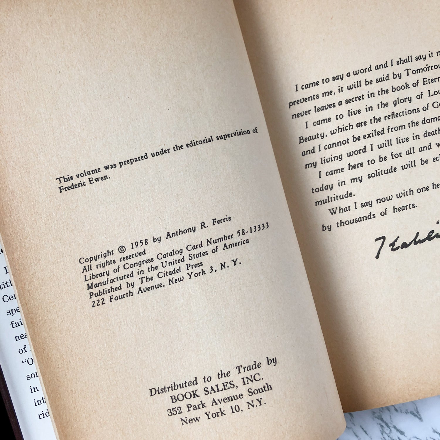 The Voice of the Master by Kahlil Gibran [FIRST EDITION / FIRST PRINTING] - Bookshop Apocalypse