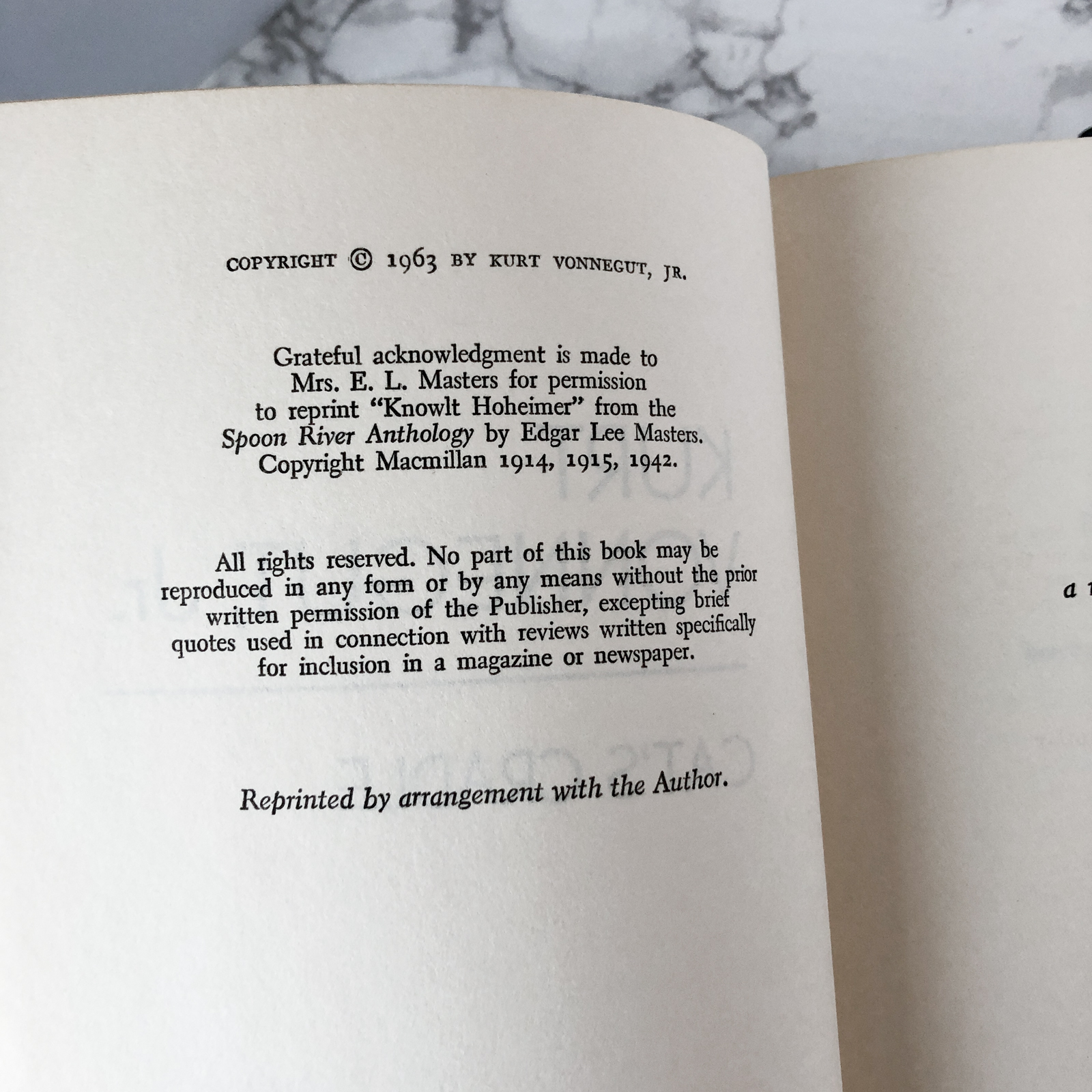 Kurt Vonnegut Hardcover Set [PLAYER PIANO, CATS CRADLE, GOD BLESS YOU MR ROSEWATER] - Bookshop Apocalypse