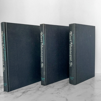Kurt Vonnegut Hardcover Set [PLAYER PIANO, CATS CRADLE, GOD BLESS YOU MR ROSEWATER] - Bookshop Apocalypse