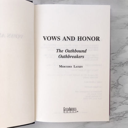 Vows and Honor [The Oathbound & Oathbreakers] by Mercedes Lackey [HARDCOVER OMNIBUS]
