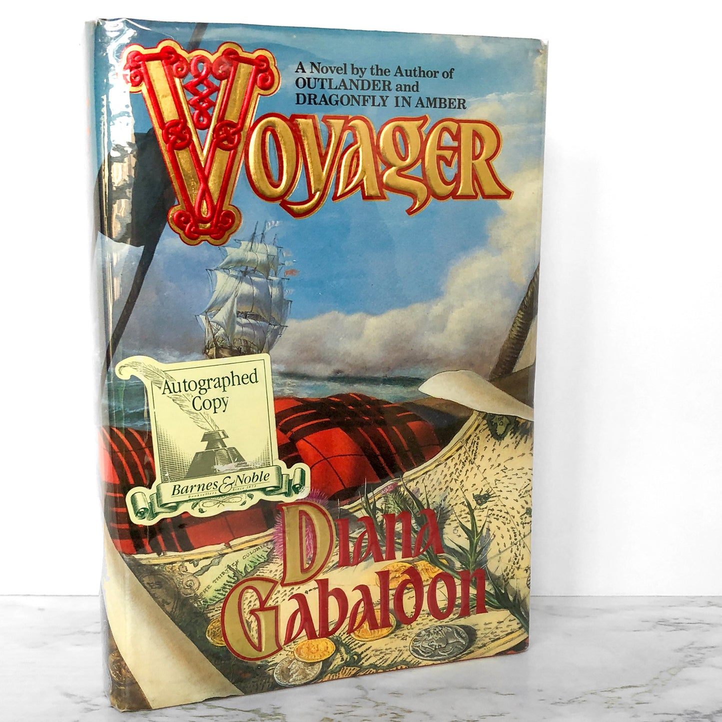 Voyager by Diana Gabaldon SIGNED! [FIRST EDITION] 1994 Outlander #3