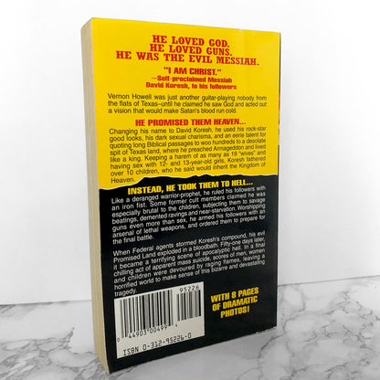 Massacre at Waco Texas: The Shocking True Story of Cult Leader David Koresh and the Branch Davidians by Clifford L. Linedecker [FIRST PRINTING / 1993]