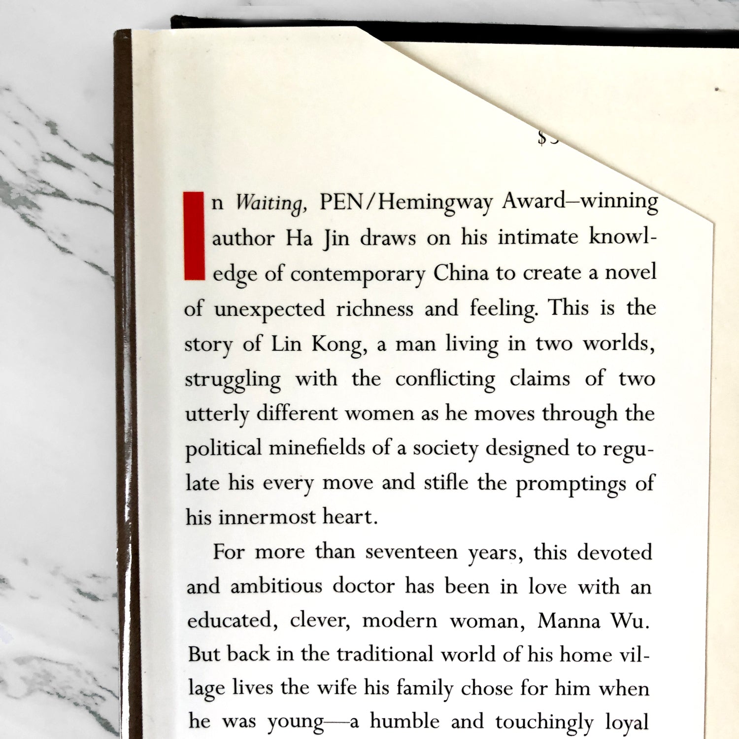 Waiting by Ha Jin [FIRST EDITION] - Bookshop Apocalypse