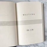 Waiting by Ha Jin [FIRST EDITION] - Bookshop Apocalypse