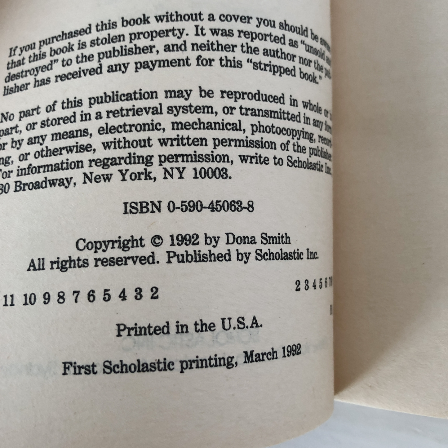 The Waitress by Sinclair Smith [1991 POINT HORROR PAPERBACK] - Bookshop Apocalypse