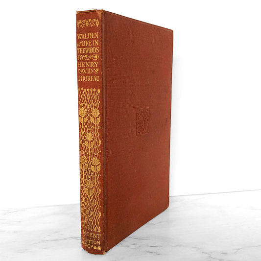 Walden or Life in the Woods by Henry David Thoreau [JM DENT & SONS / 1910] Everyman's Library